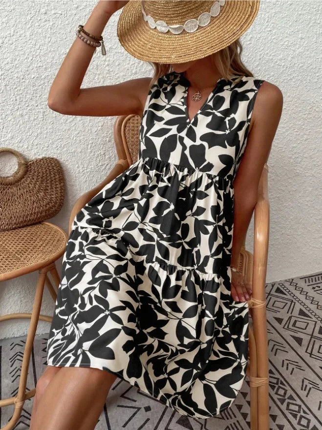 Maélie | Robe d'Été Élégante – Légèreté & Charme Nature