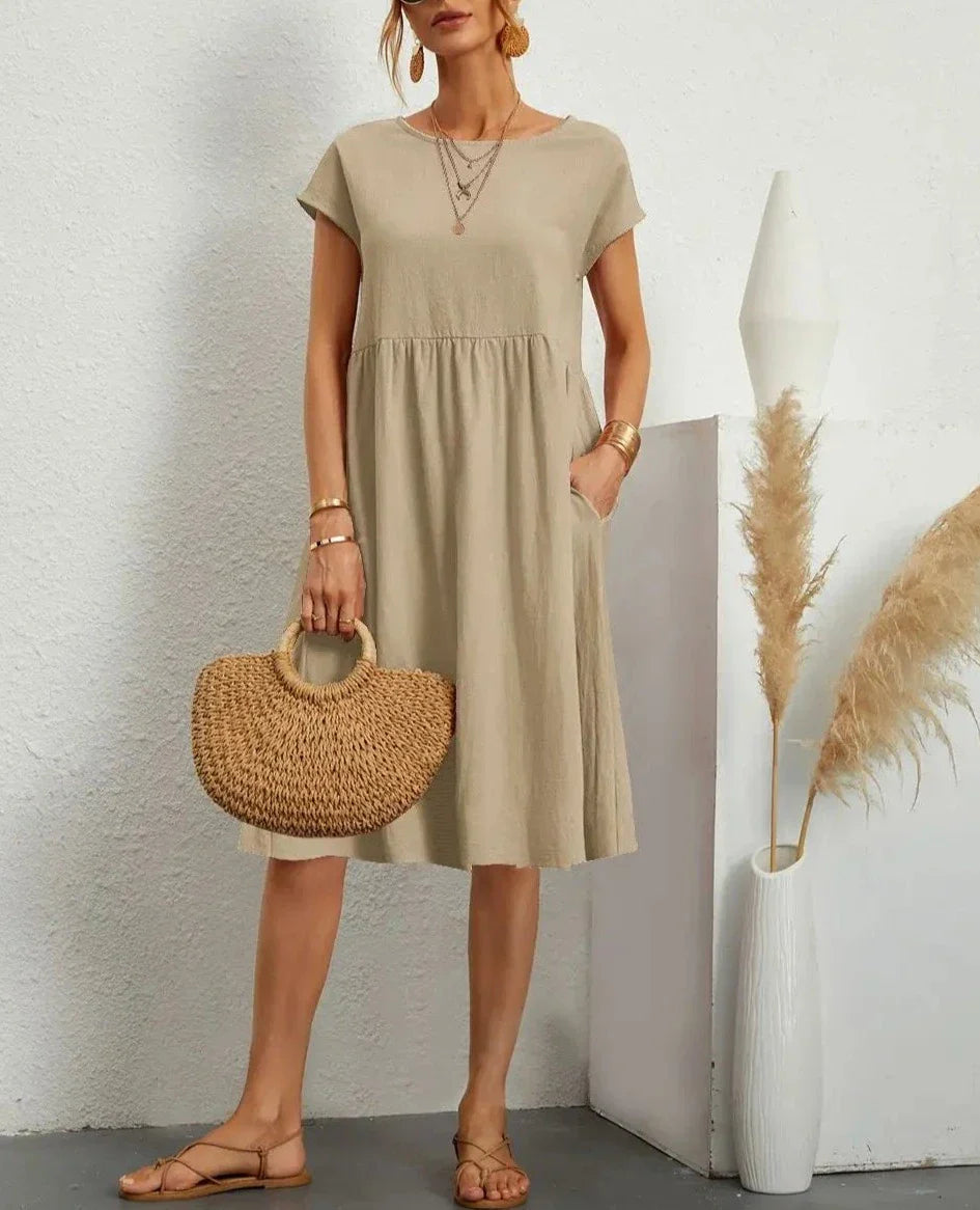 Celeste | Robe d'Été Vintage pour Femmes – Élégance et Confort Incomparables