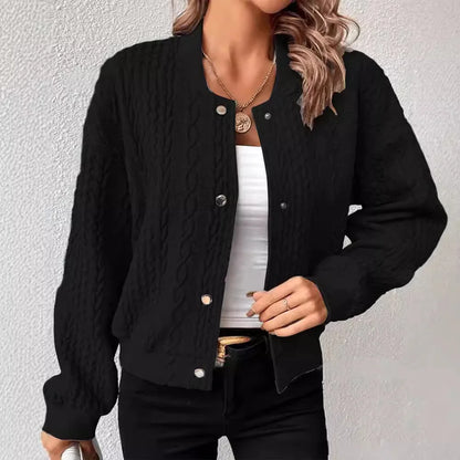 Liora | Cardigan Élégant Boutonné – Douceur, Style et Polyvalence