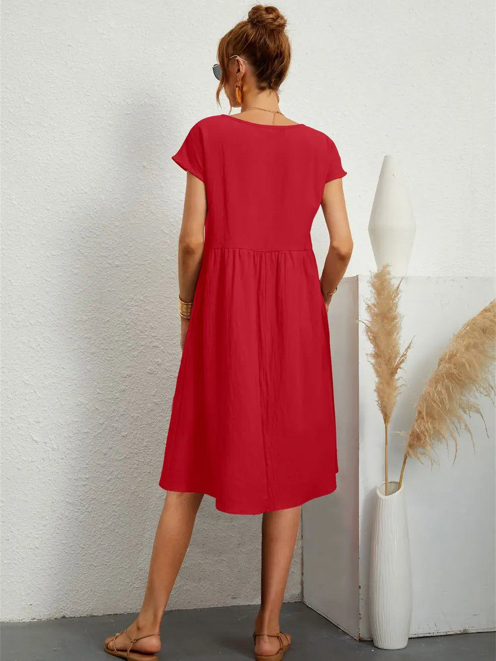 Celeste | Robe d'Été Vintage pour Femmes – Élégance et Confort Incomparables