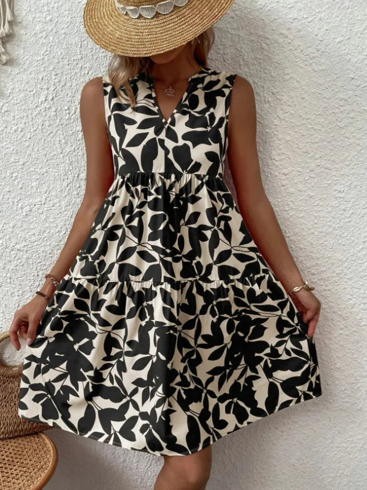 Maélie | Robe d'Été Élégante – Légèreté & Charme Nature