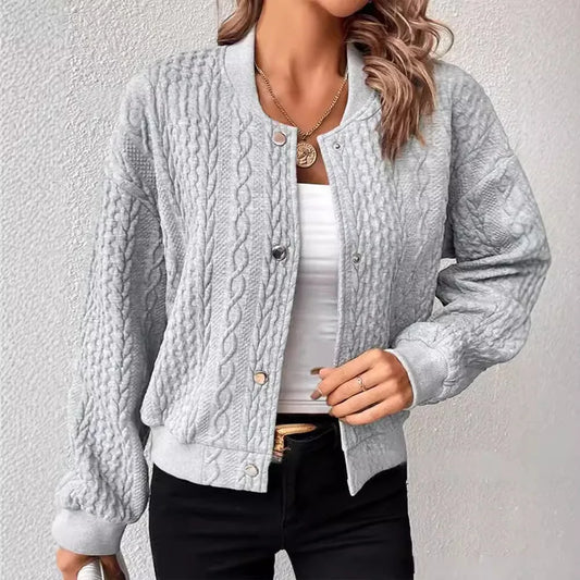 Liora | Cardigan Élégant Boutonné – Douceur, Style et Polyvalence