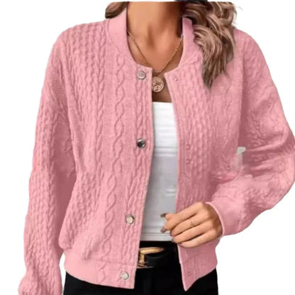 Liora | Cardigan Élégant Boutonné – Douceur, Style et Polyvalence
