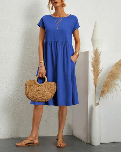 Celeste | Robe d'Été Vintage pour Femmes – Élégance et Confort Incomparables