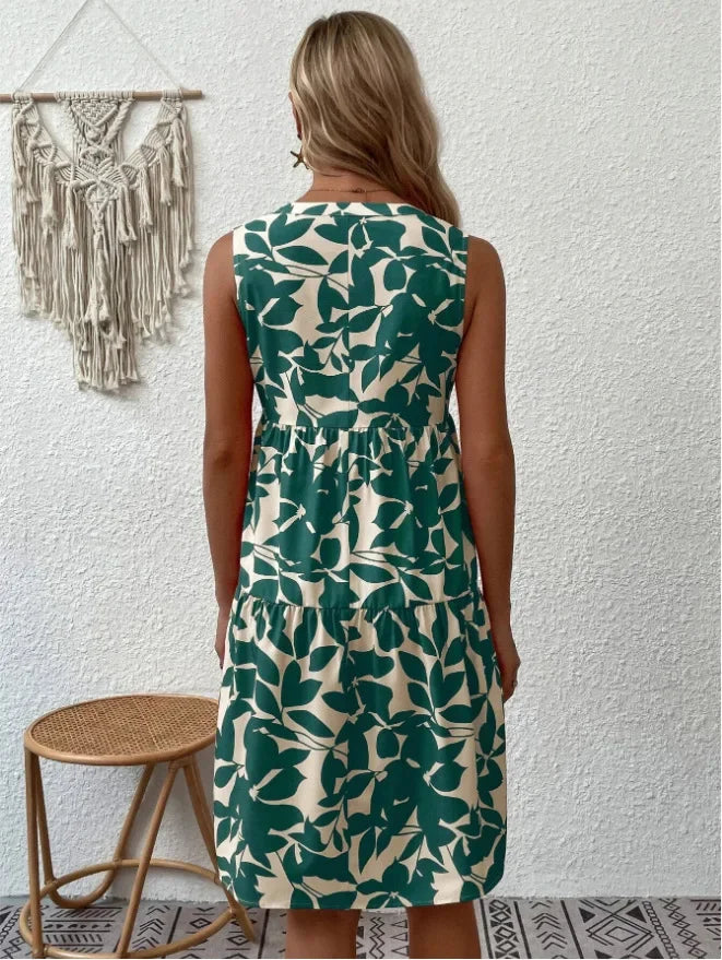 Maélie | Robe d'Été Élégante – Légèreté & Charme Nature