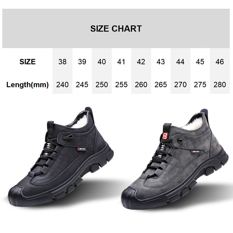 Marchez sur l’hiver avec style et chaleur – Édition limitée des Baskets Thermiques pour Hommes !