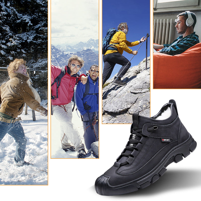 Marchez sur l’hiver avec style et chaleur – Édition limitée des Baskets Thermiques pour Hommes !