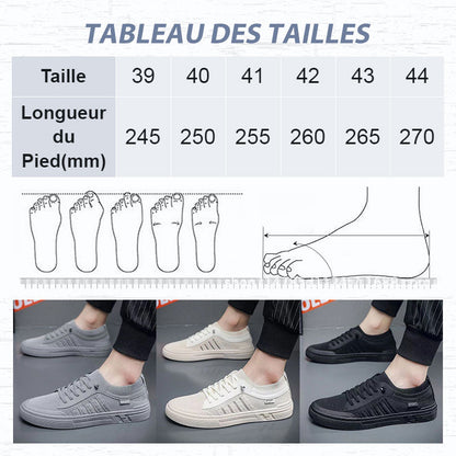 Élégance Active – Baskets Respirantes Haut de Gamme pour Hommes (Offre Limitée -48%)